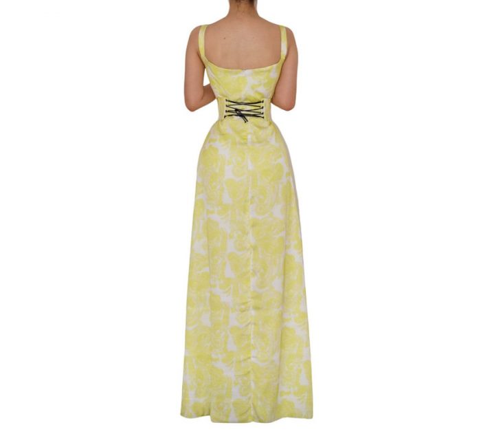 Paisley Dress – Yellow